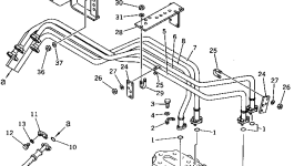 Шланг 205-62-66690 Komatsu