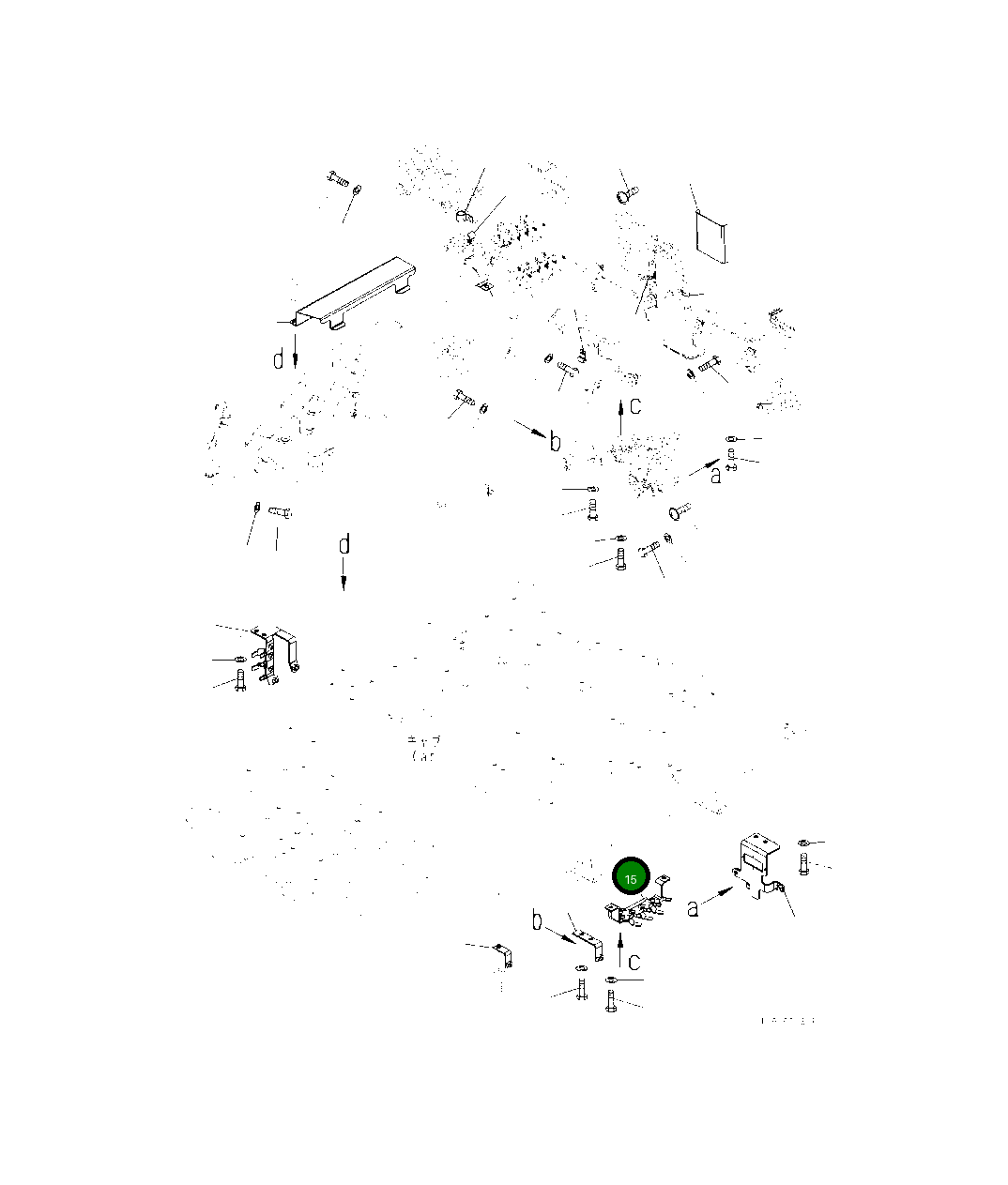 Кронштейн 419-06-55350 Komatsu