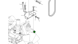 Кронштейн 203-979-R881 Komatsu