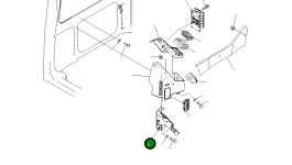 Кронштейн 20Y-06-31810 Komatsu