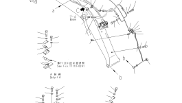 Кронштейн 22B-70-19230 Komatsu