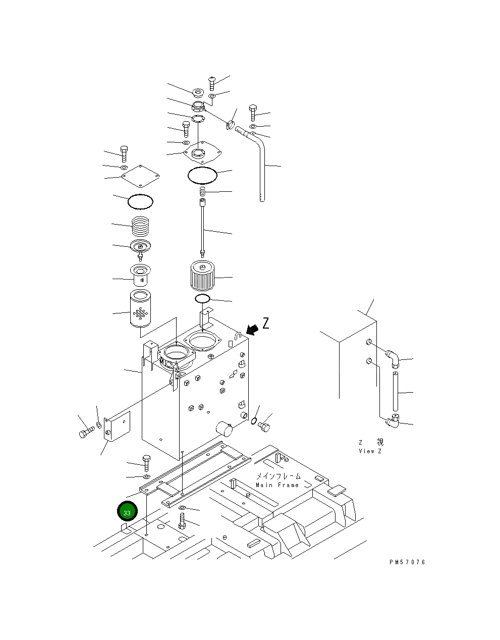 Кронштейн 277-60-54110 Komatsu