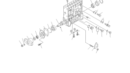 Корпус DK134070-2720 Komatsu