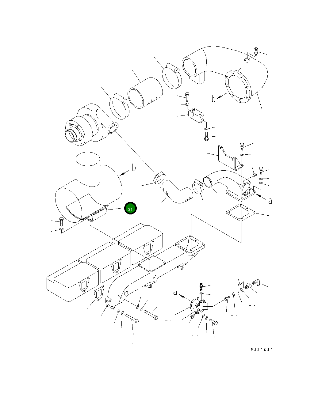 Кронштейн 6711-11-4543 Komatsu