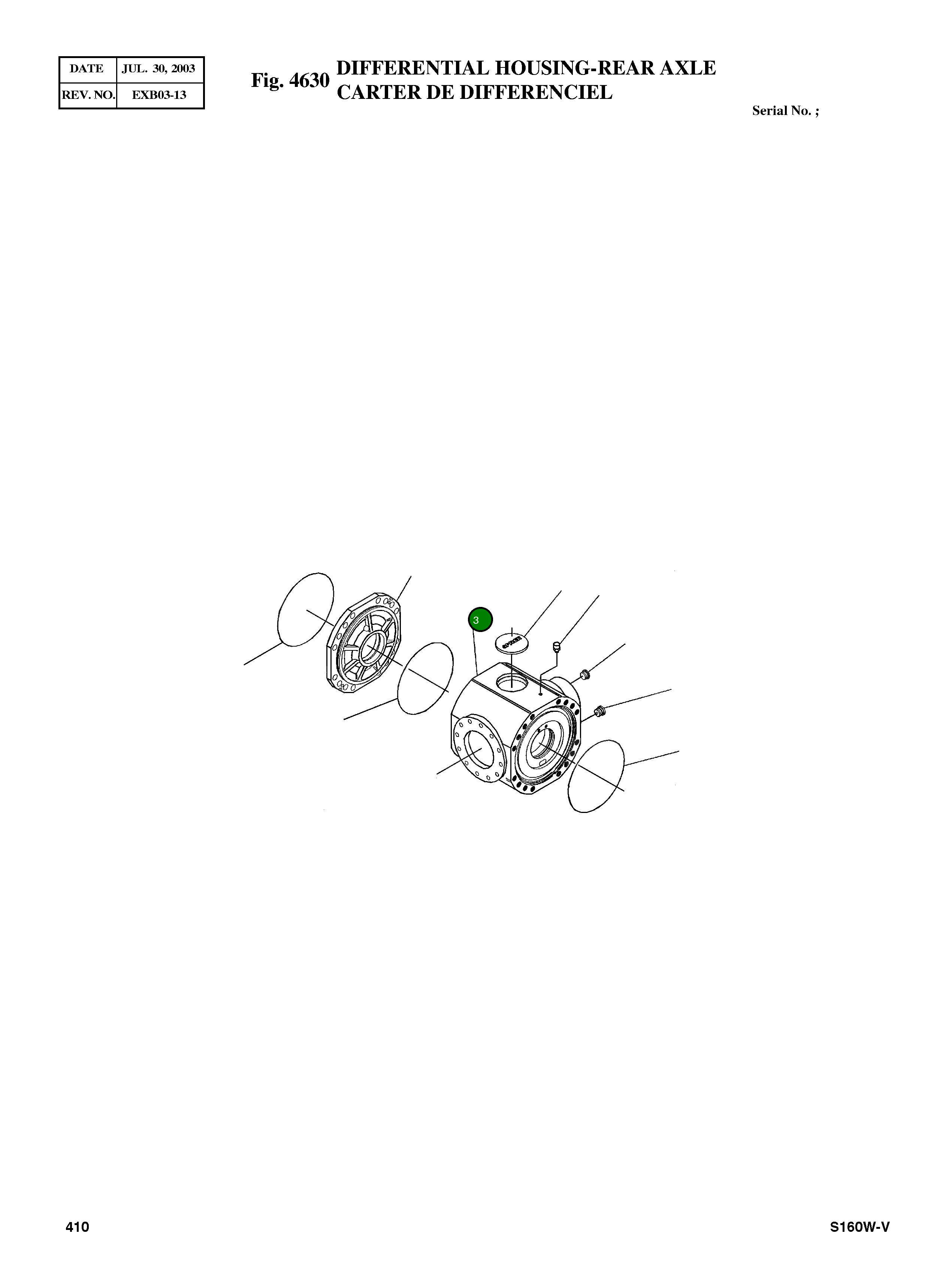 Корпус 112.01.033.01 Komatsu