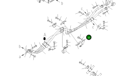 Кронштейн 154-49-75131 Komatsu