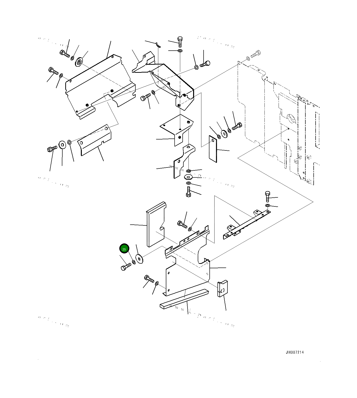 Лист 20Y5471950 Komatsu