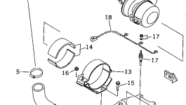 Опора YM119632-12560 Komatsu