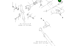 Палец 23D-70-11350 Komatsu