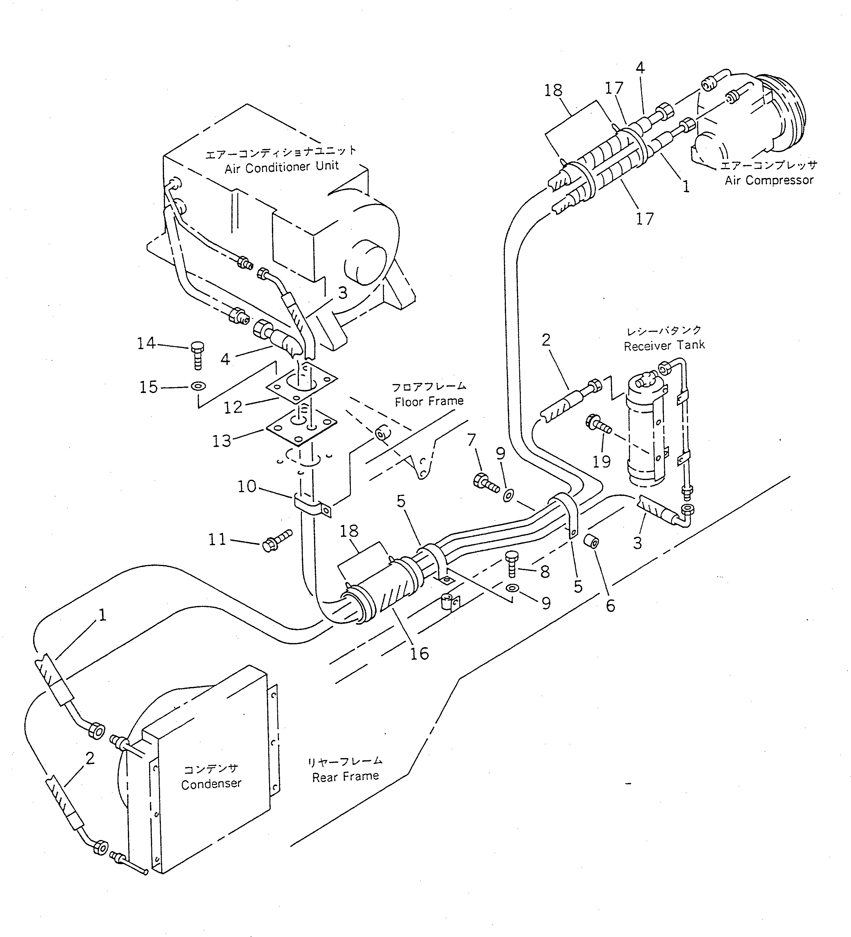 Шланг 09488-60618 Komatsu