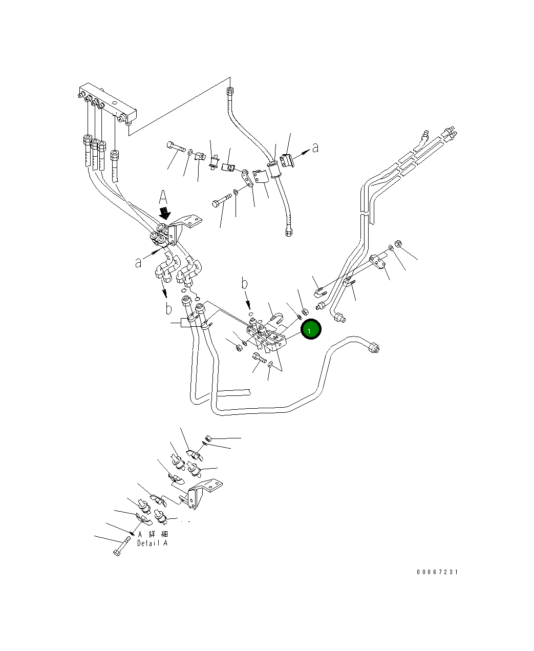 Кронштейн 569-99-83461 Komatsu