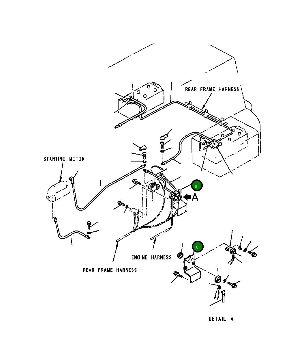 Кронштейн 421-06-A1260 Komatsu