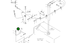 Кронштейн 235-04-46221 Komatsu