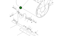 Кронштейн 258-51-39700 Komatsu