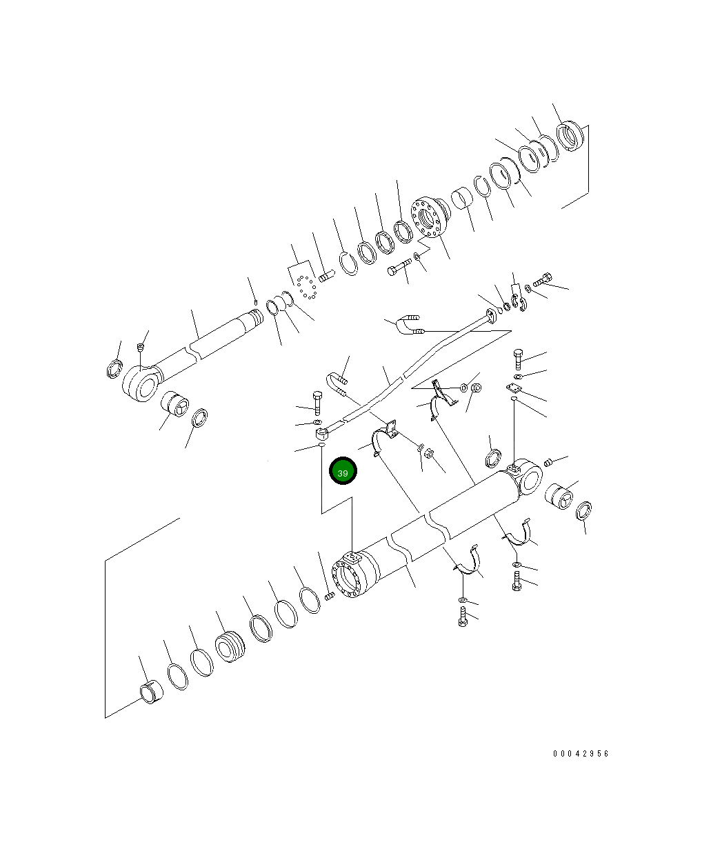 Кронштейн 707-88-28430 Komatsu