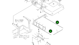Лист 207-54-K1920 Komatsu