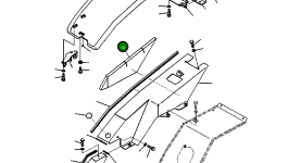 Лист 22P-54-12491 Komatsu