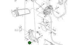 Кронштейн 56B-07-22762 Komatsu