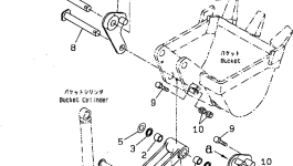 Палец 20P-970-7950 Komatsu