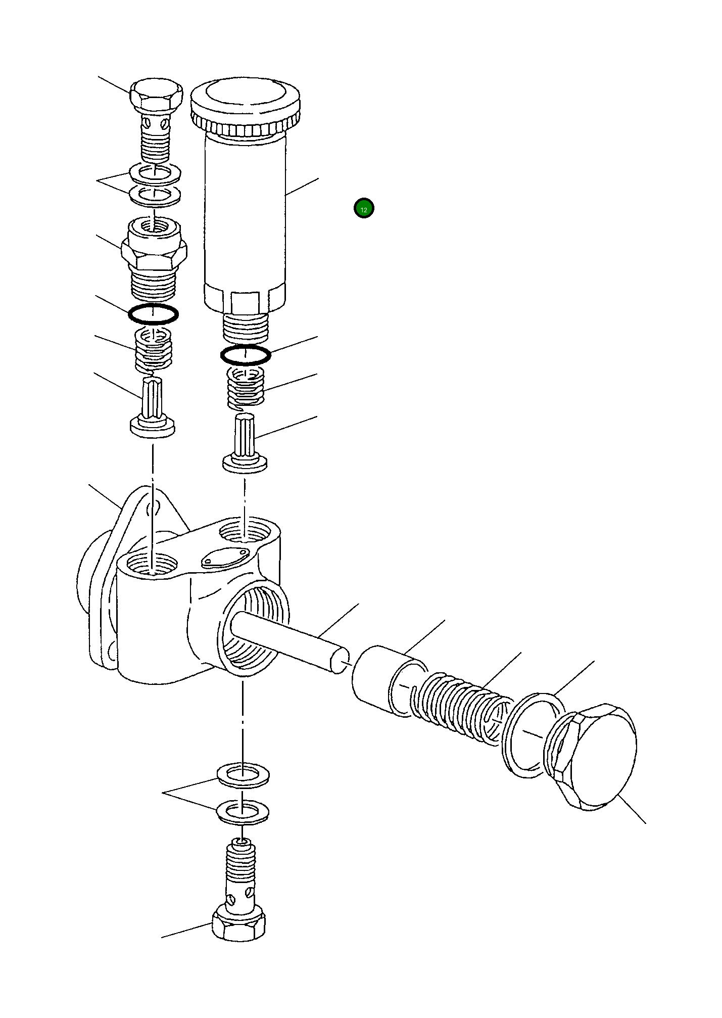 Насос YMX1522006720 Komatsu