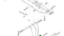Палец 2123-4098A Komatsu