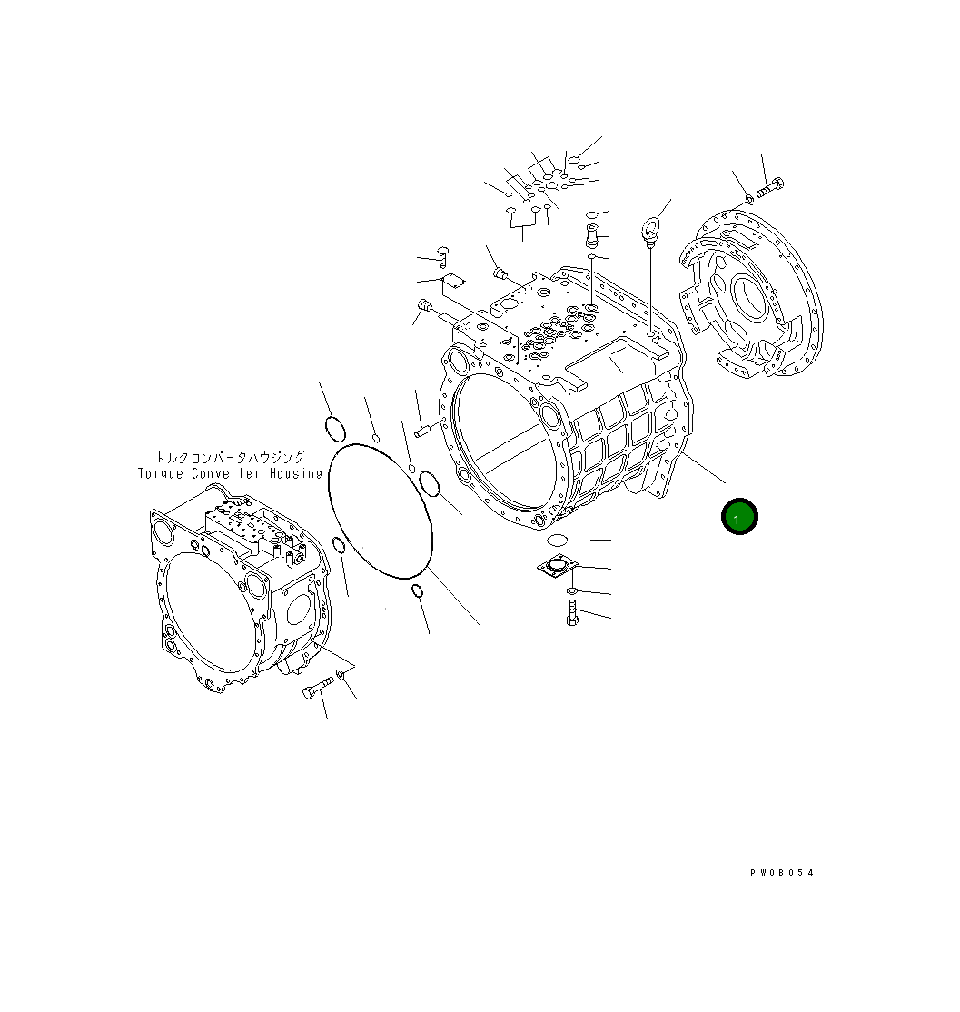 Корпус 42C-15-11111 Komatsu