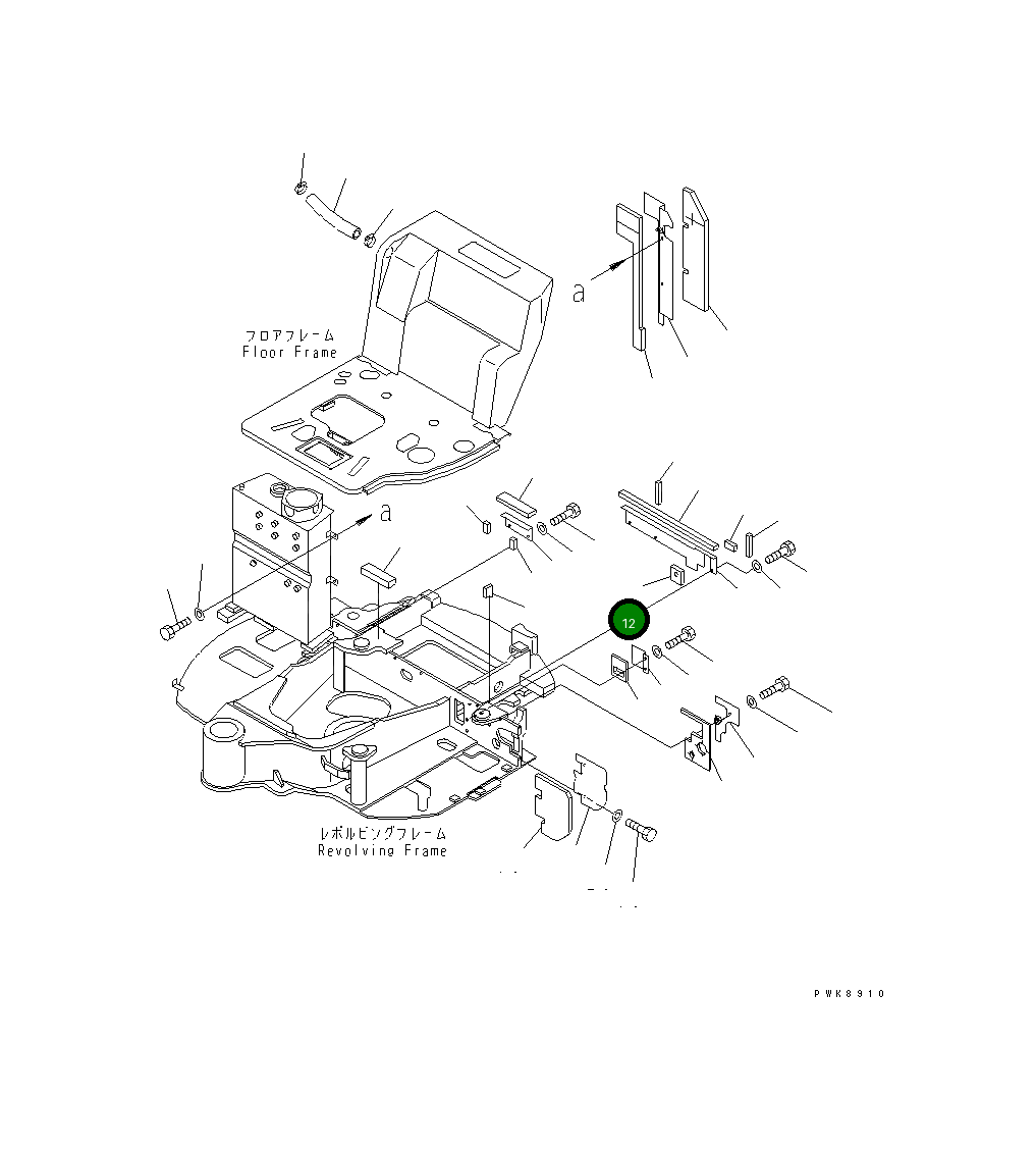 Лист 22M-46-13360 Komatsu