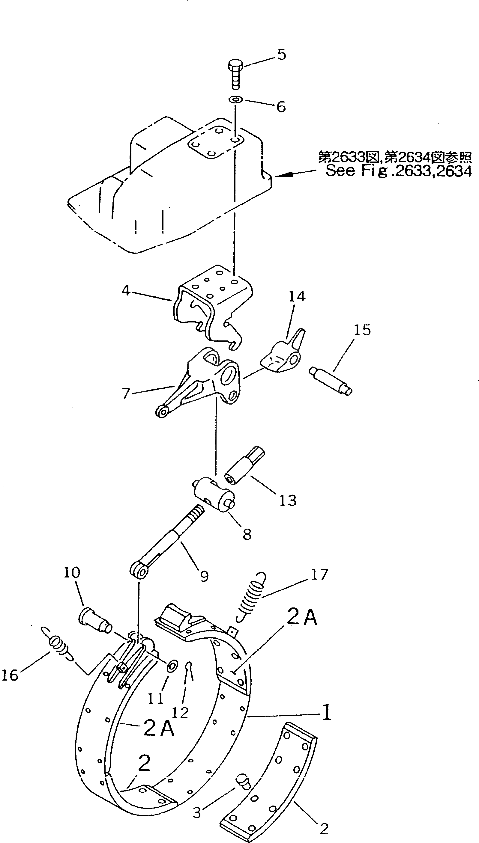 Лента тормоза в сборе 103-33-31321 Komatsu