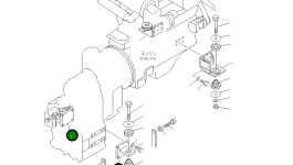 Кронштейн 418-14-11110 Komatsu