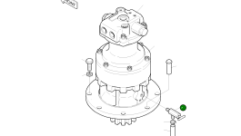 Кран 2186-9003 Komatsu