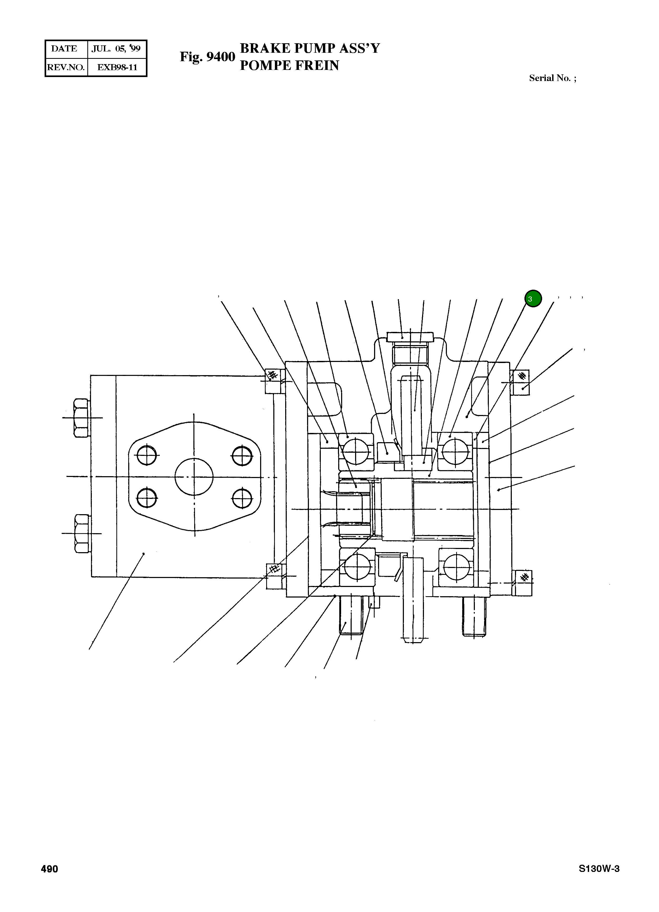 Корпус 1100106764 Komatsu
