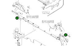 Кронштейн 8255-06-4570 Komatsu