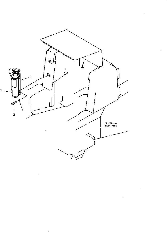 Кронштейн 581-96-13720 Komatsu