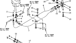 Шланг 07103-50516 Komatsu