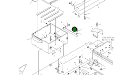 Кронштейн 569-85-83150 Komatsu