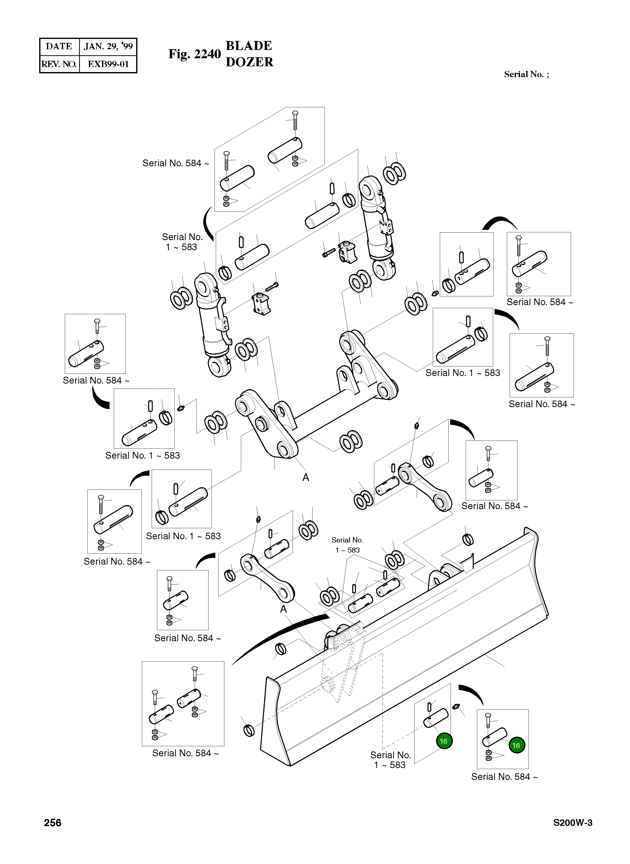 Палец 2123-4160 Komatsu