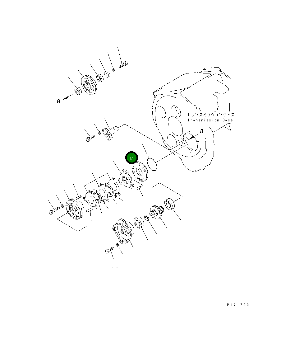 Корпус 14X-10-11161 Komatsu