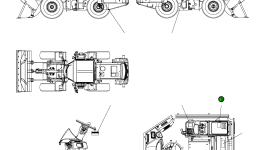Наклейка 418-V00-H141 Komatsu