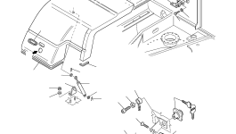 Опора 22E-54-11260 Komatsu