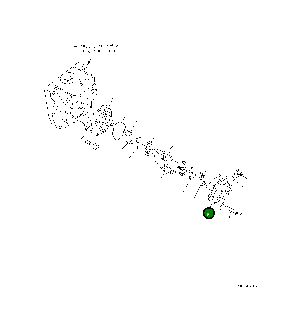 Корпус 705-44-41160 Komatsu