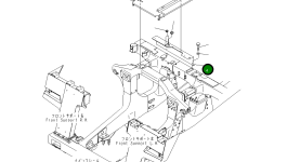 Кронштейн 569-92-88151 Komatsu