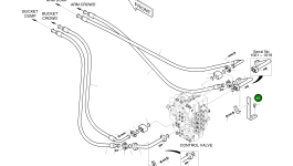 Кронштейн 195-01492 Komatsu