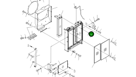 Кронштейн 21K-03-71352 Komatsu