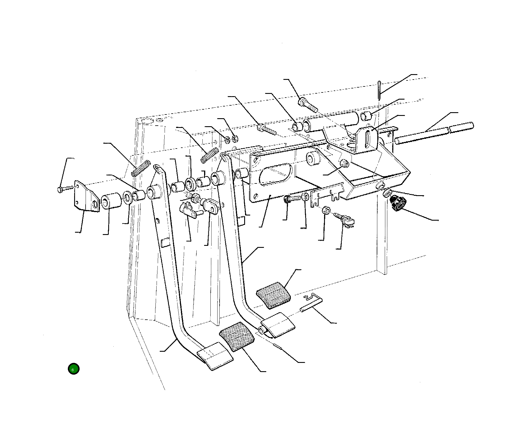 Опора 500158850 Komatsu