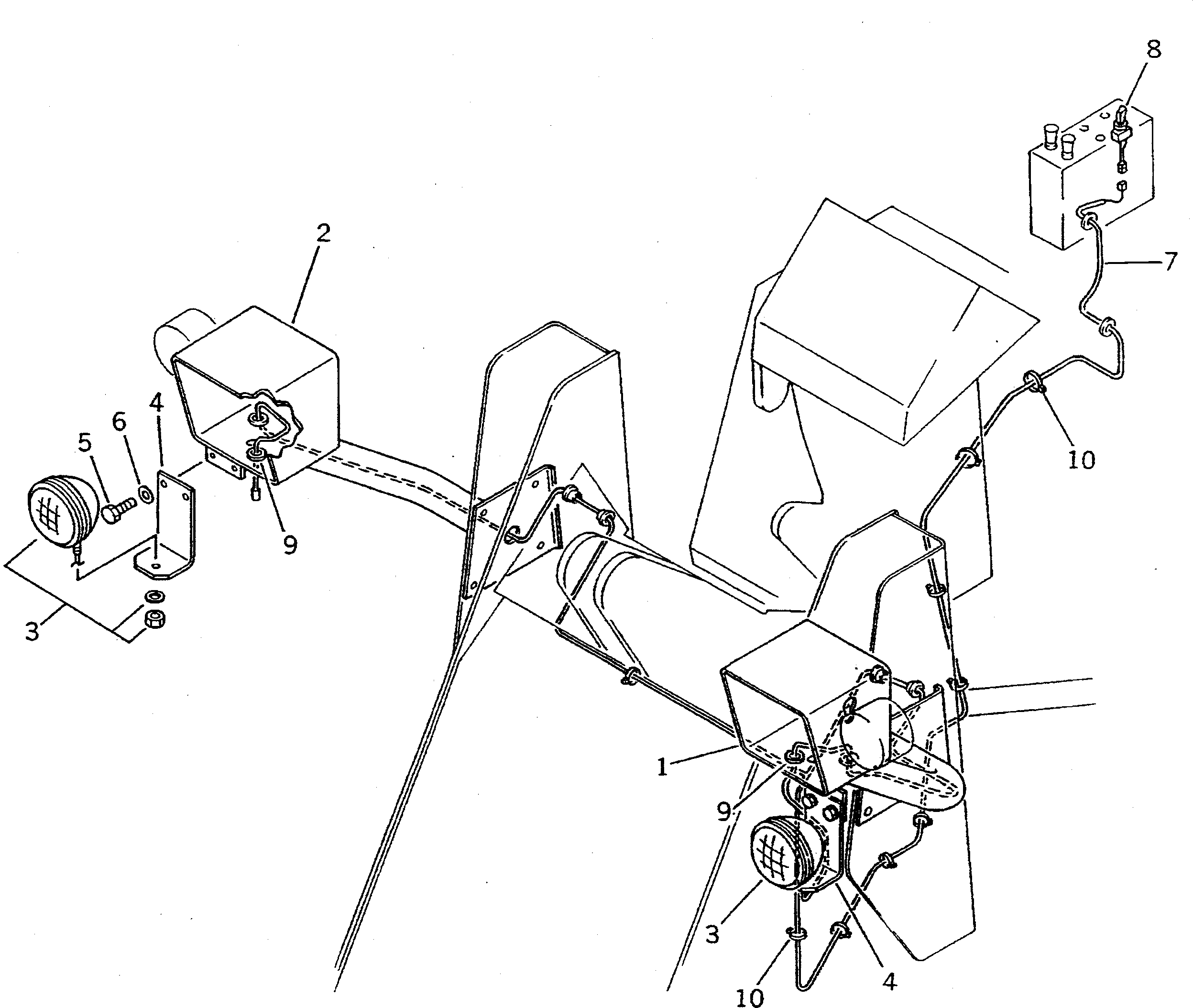 Провод 415-Z23-1120 Komatsu