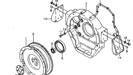 Коронная шестерня 6141-31-1320 Komatsu
