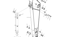 Палец 20Y7042220 Komatsu