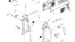 Кронштейн 421-54-68750 Komatsu