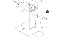 Кронштейн 20G-54-K1672 Komatsu