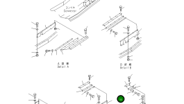 Кронштейн 8242-75-5450 Komatsu